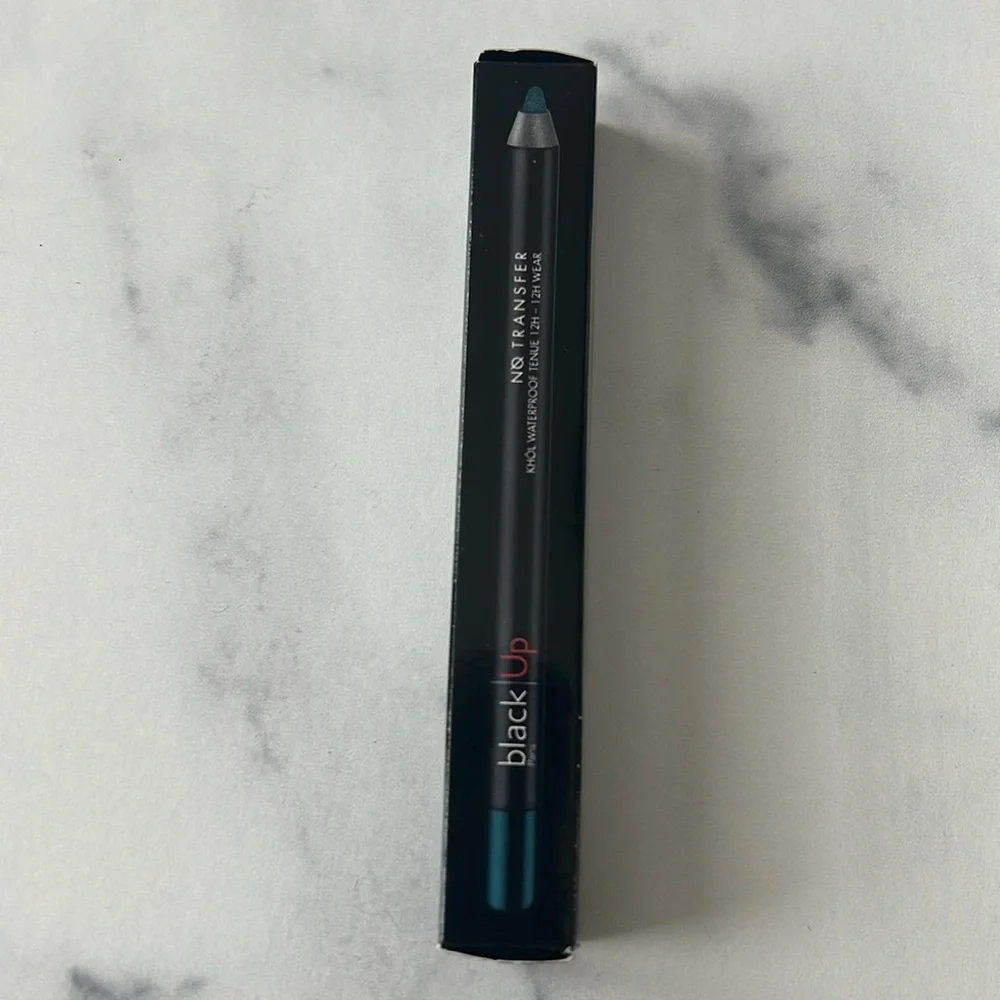 Black | Up Paris NO TRANSFER 12hr Wear Waterproof Smoky Matte Pencil, NTKP Teal